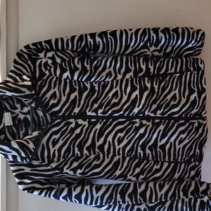 Women's Columbia zebra jacket coat Medium
